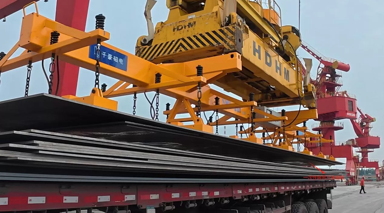 فتح إتقان متعدد الصناعات: QHMAG's electro-defters for Steel Plate و Pipe & Coil Galling